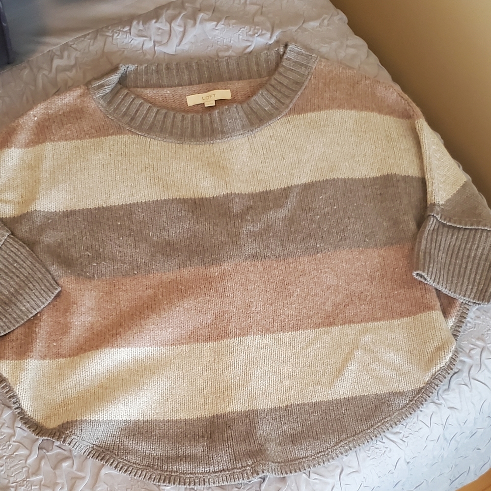 Loft poncho sweater